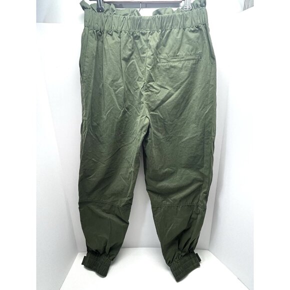 Urban Outfitters Green Army Joggers Pants Womens M Drawstring Taper See Notes - Picture 8 of 16